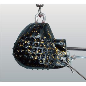 がまかつ テンヤ 19-338 桜幻 鯛テンヤ TG 8号 #5 ブラック/ゴールドフレーク