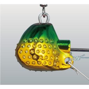 がまかつ テンヤ 19-339 桜幻 鯛テンヤ TG 10号 #4 グリーン/ゴールド