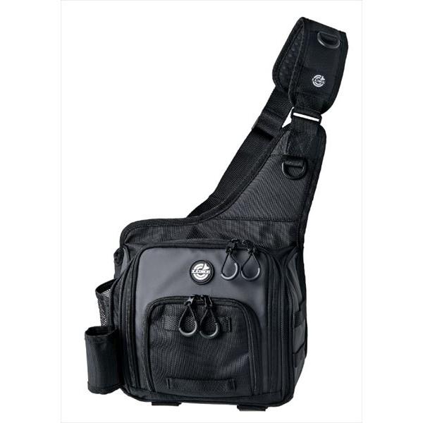 がまかつ タックルバッグ LE322 ランガン ライトショルダーバッグ2.0 #1ブラック