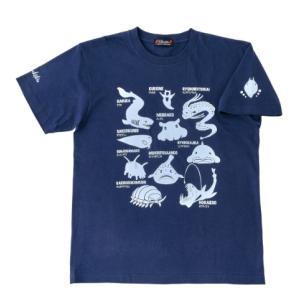 がまかつ ウェア GM3678 Tシャツ(深海生物) ネイビー LL｜casting