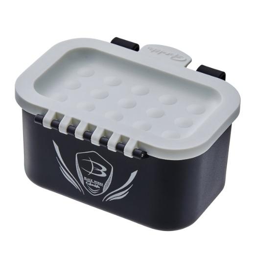 がまかつ 餌箱 GM2482 サシエ入れ110 ブラック (BLACK WORKS)