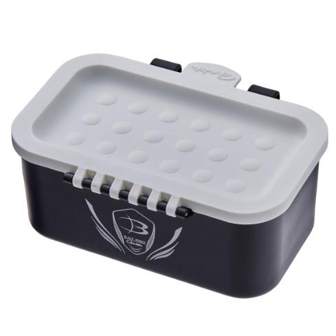 がまかつ 餌箱 GM2483 サシエ入れ140 ブラック (BLACK WORKS)