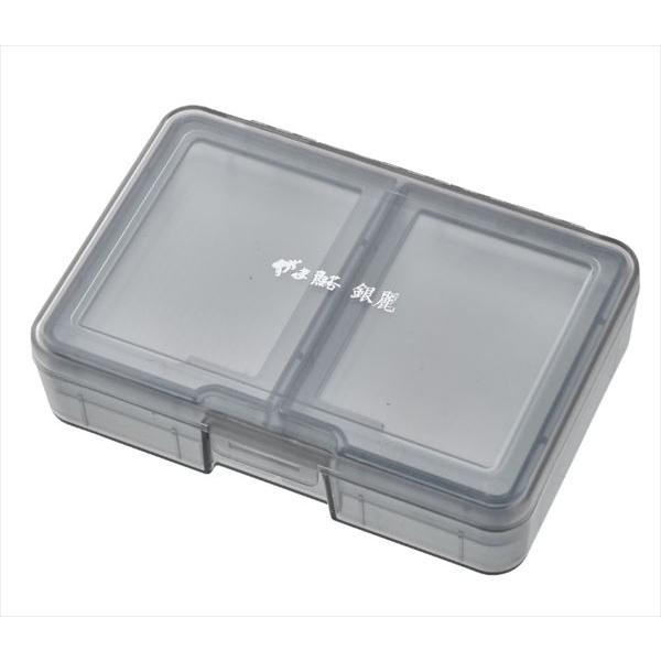 がまかつ 餌箱 WK2001 がまワカサギ 銀麗 ベイトボックス #1 クリアグレー