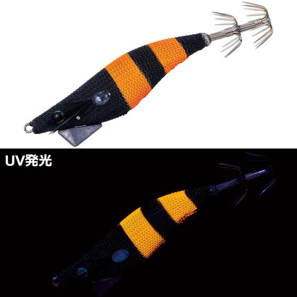 がまかつ エギ スピードメタル エギドロッパー 1.8 #24 ブラックヘッドオレンジゼブラ