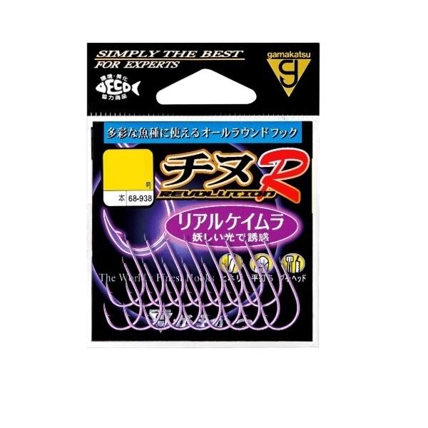 【ネコポス対象品】がまかつ 針 チヌR リアルケイムラ 3号