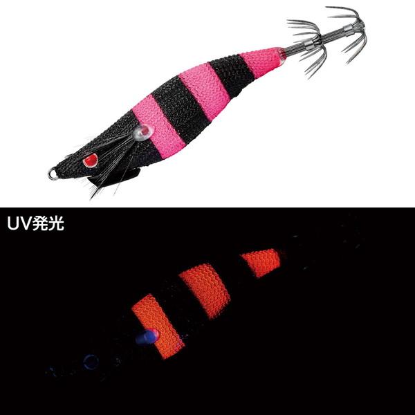 がまかつ エギ スピードメタル エギドロッパー Fタイプ #32 ブラックピンクゼブラ