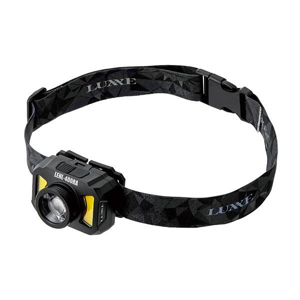 【爆買】がまかつ ラグゼ LEDヘッドライト LEHL400RA 400ルーメン LUXXE LED...