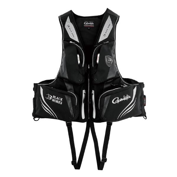 がまかつ ライフジャケット GM6005 アルテマシールドプロフローティングベスト ブラック(BLA...