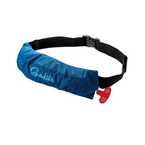 がまかつ ライフジャケット GM6006 コンパクトエアフローター ネイビー×ブルー フリーサイズ