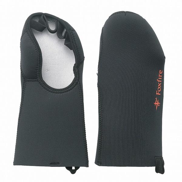 フォックスファイヤー SLV(シルバー)コート クロロプレンハンドウォーマー M ブラック 防寒手袋