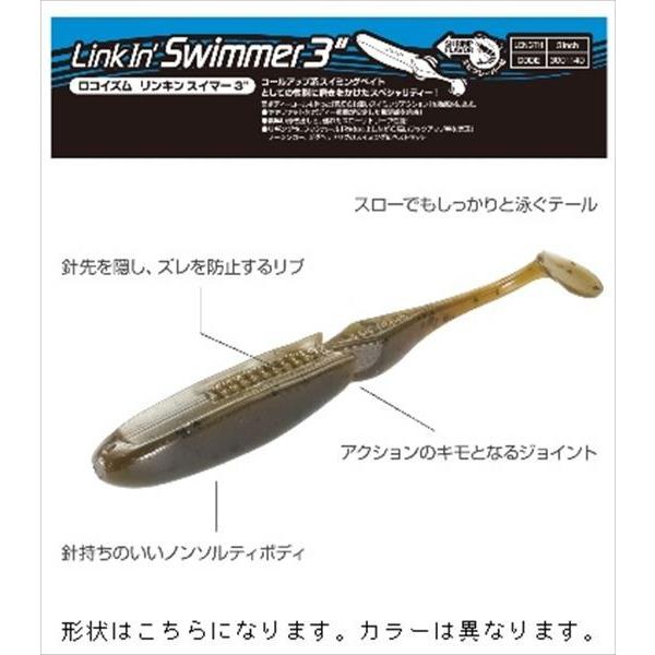 【ネコポス対象品】ティムコ ロコイズム リンキンスイマー 3インチ 169NS ホログラムパープル ...