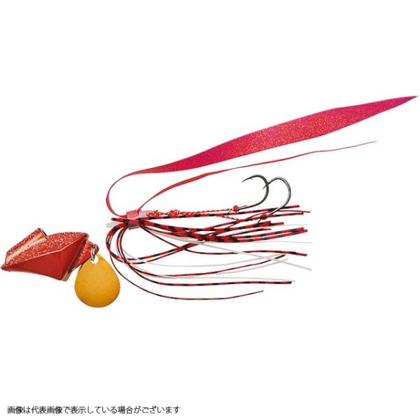 ダイワ サムライ ショアラバフリー40g メッキレッド