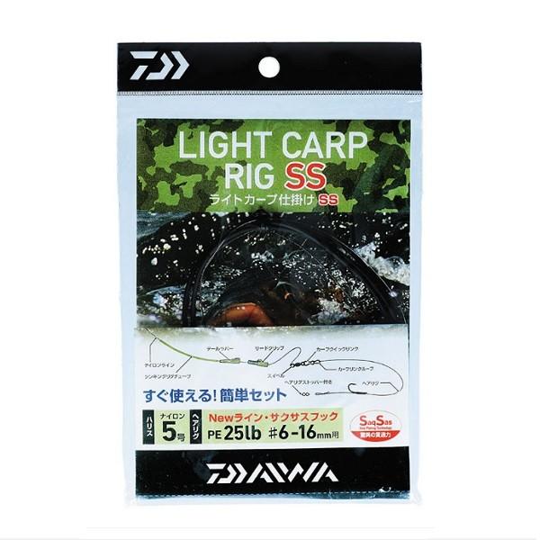 【ネコポス対象品】ダイワ ライトカープ仕掛ケ SS 仕掛け
