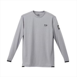 ダイワ DE-9320 ロングスリーブゲームTシャツ グレー S