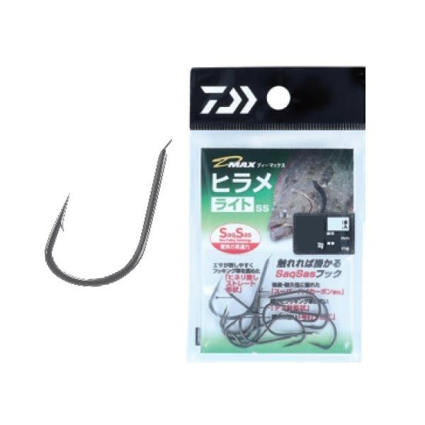 【ネコポス対象品】ダイワ D-MAX ヒラメ ライト サクサスフック 8号 針