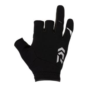 ダイワ 防寒手袋 DG-6221W 防寒ライトグリップグローブ 3本カット ブラック XL