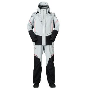 ダイワ レインウェア DR-1522 ゴアテックス プロダクト コンビアップレインスーツ ライトグレー 2XL