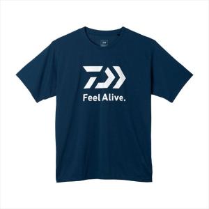 ダイワ ウェア DE-9522 ショートスリーブ Feel Alive.Tシャツ マジョリカブルー L
