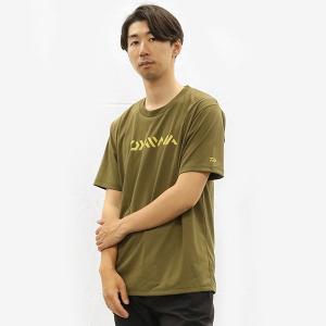 ダイワ ウェア DE-8623 クリーンオーシャンロゴTシャツ オリーブ L(qh)｜casting