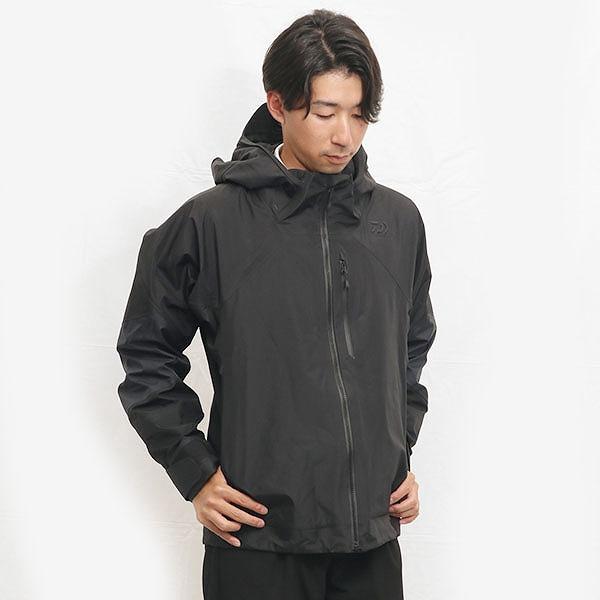 ダイワ レインウェア DR-1323J ゴアテックス フォグラージャケット ブラック 2XL(qh)