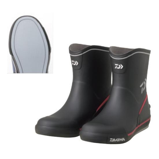 ダイワ DB-2412 ショートネオデッキブーツ ブラック M(25.0-25.5cm)