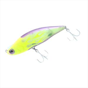 ダイワ シーバスルアー モアザン レイジーファシャッド120SS チャートファイヤークリアパープルサンド