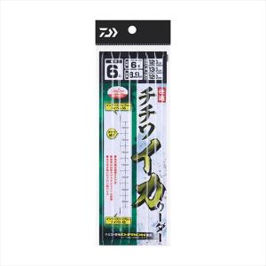 【ネコポス対象品】ダイワ サルカン 快適チチワイカリーダー 6本-6-130(qh)｜casting