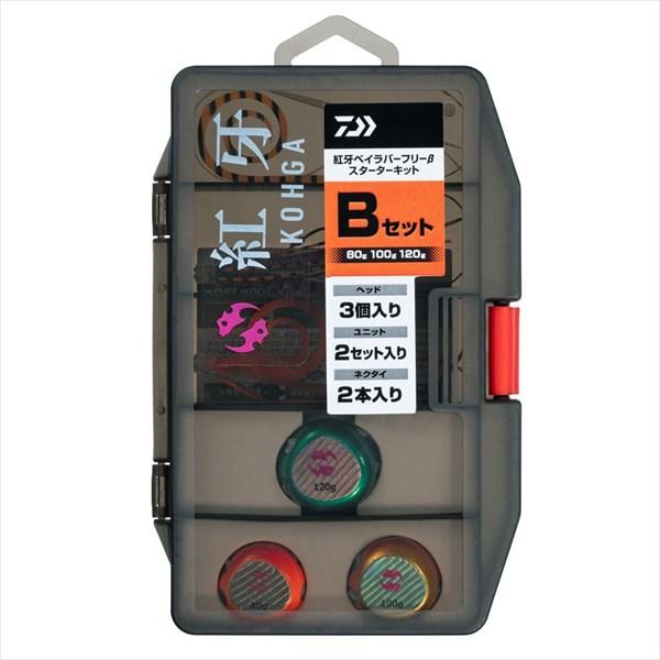 ダイワ タイラバ 鯛ラバ 紅牙ベイラバーフリー βスターターキット 80g・100g・120g Bセ...