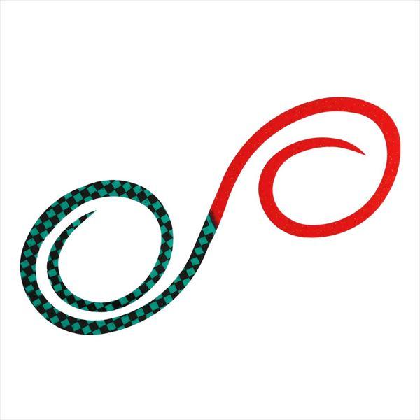 ダイワ タイラバ 鯛ラバ 紅牙シリコンネクタイ 3Dやり過ぎツインカーリー チェッカーズグリーン+レ...