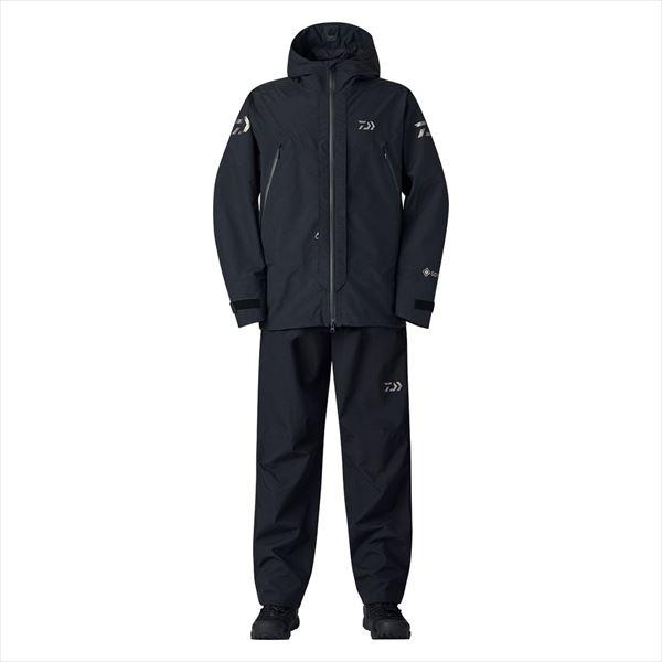 ダイワ レインウェア DR-1825 GORE-TEX コンビアップレインスーツ ブラック XL
