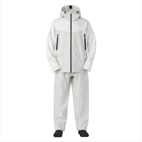 ダイワ レインウェア DR-6025 オーシャンレインスーツ ライトグレー 2XL
