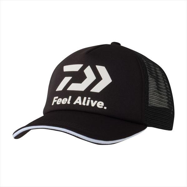 ダイワ 帽子 DC-6225 FeelAlive ソフトハーフメッシュキャップ ブラック フリー