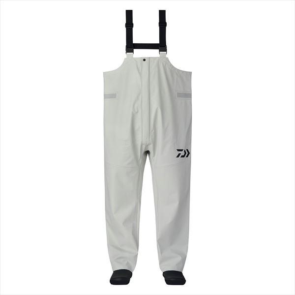 ダイワ レインウェア DR-6225P オーシャンレインサロペット ライトグレー XL