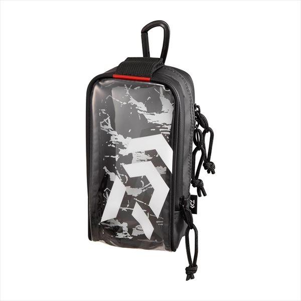 ダイワ タックルバッグ ターポリンポーチ MW(C)スプラッシュブラック