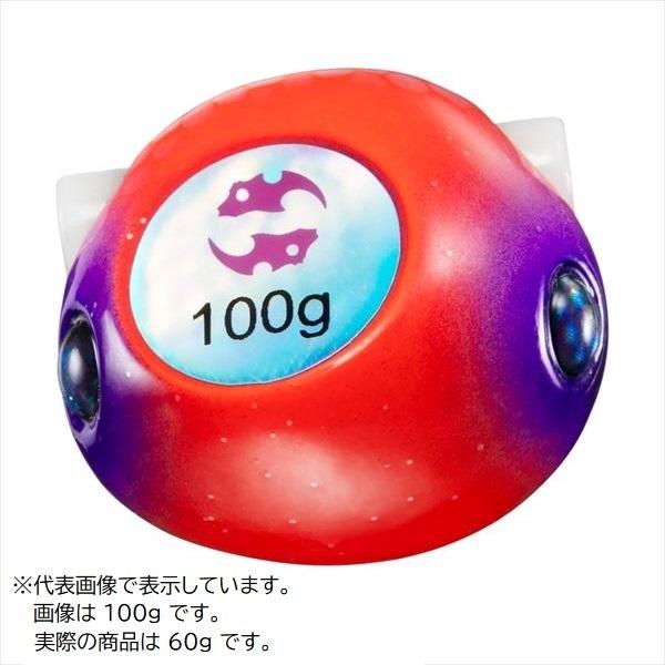 ダイワ タイラバ 鯛ラバ 紅牙ベイラバーフリーβTGヘッド60g 紅牙オレンジ