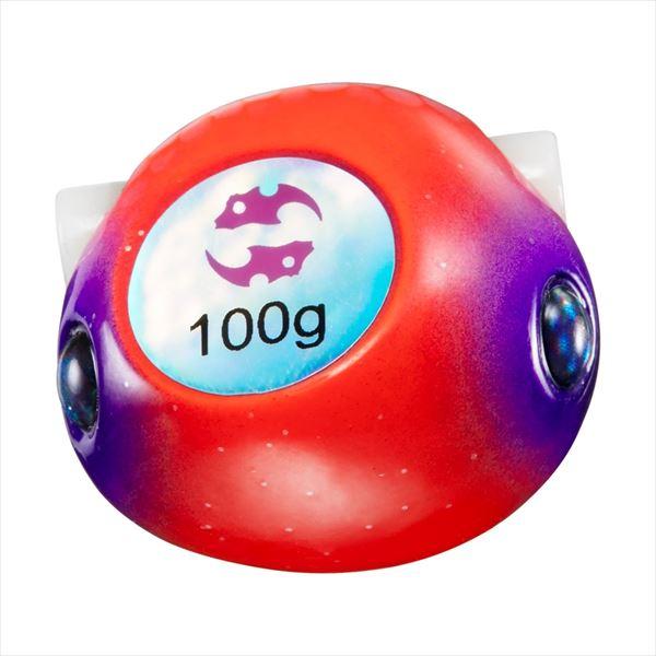 ダイワ タイラバ 鯛ラバ 紅牙ベイラバーフリーβTGヘッド100g 紅牙オレンジ