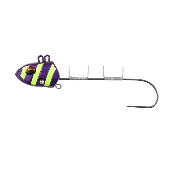 ダイワ 仕掛け 船タチテンヤSS 50ST ホロ紫イエローグローゼブラ