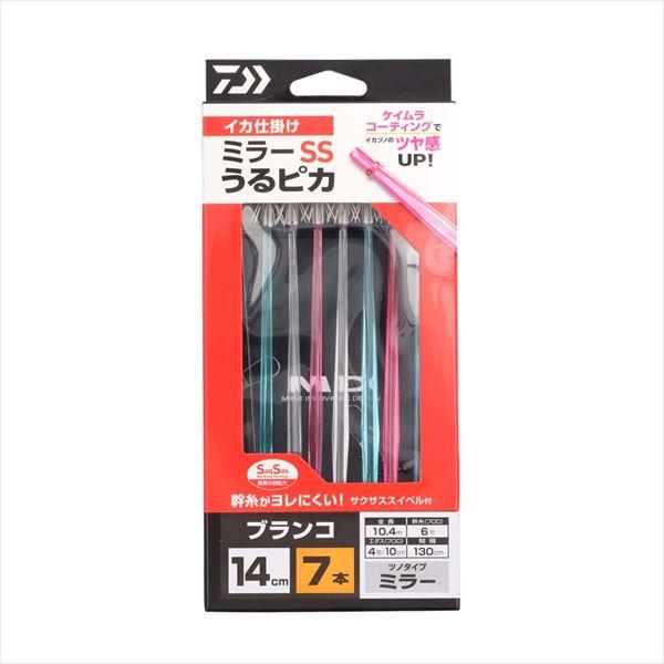 ダイワ 仕掛け イカ仕掛ミラー14SS うるピカ 7本