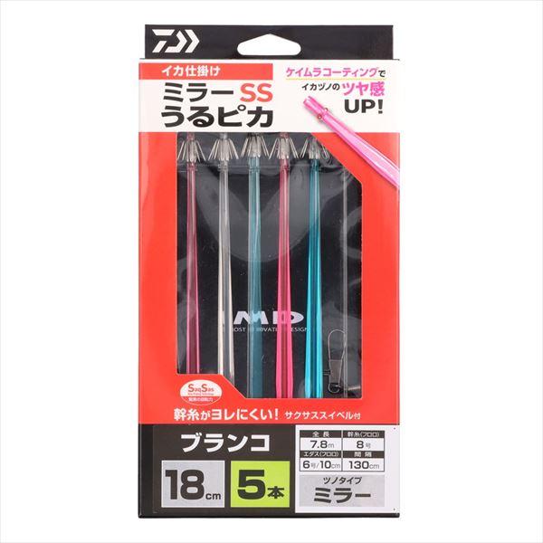ダイワ 仕掛け イカ仕掛ミラー18SS うるピカ 5本