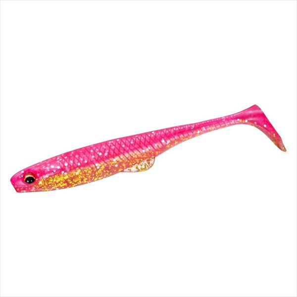 【ネコポス対象品】ダイワ ワーム フラットジャンキー ダックフィンシャッド 3.5 ピンクゴールド