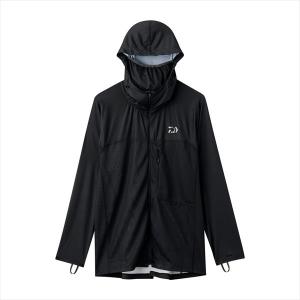 ダイワ ウェア DE-8526 アイスドライ(ICEDRY) サンブロックジャケット ブラック L｜釣具のキャスティング ヤフー店