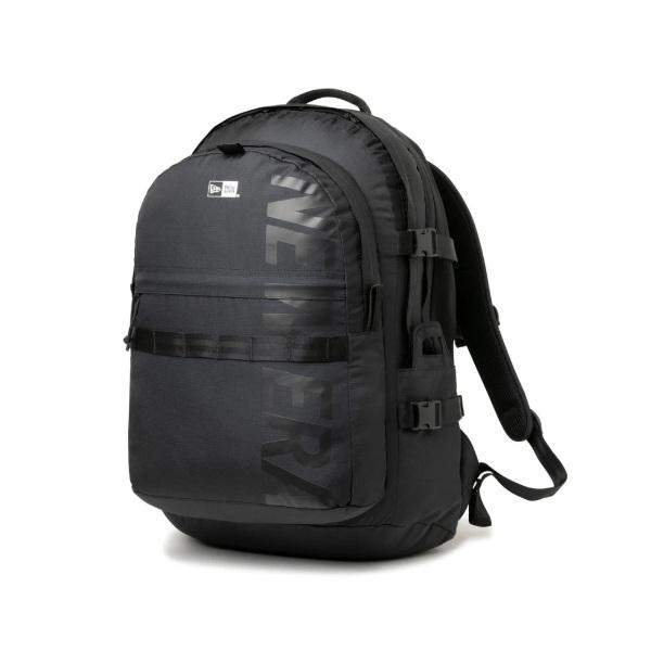 ニューエラジャパン タックルバッグ キャリアパック 35L ライトウェイト プリントロゴ ブラック×...