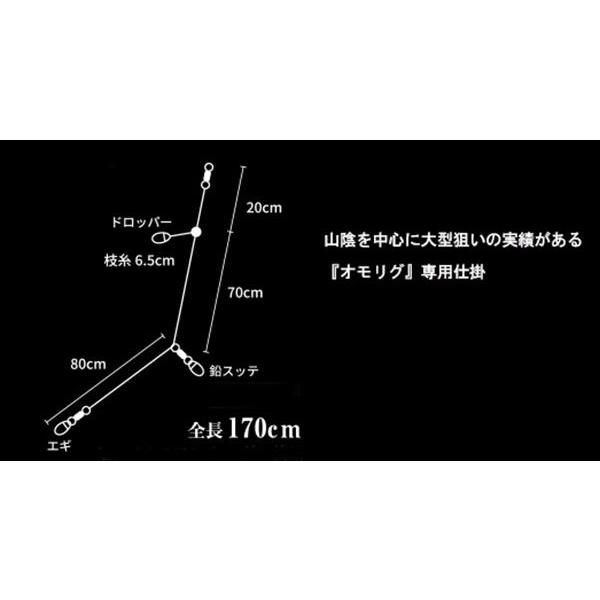 クレイジーオーシャン 仕掛け MT-OM イカメタル仕掛 オモリグ