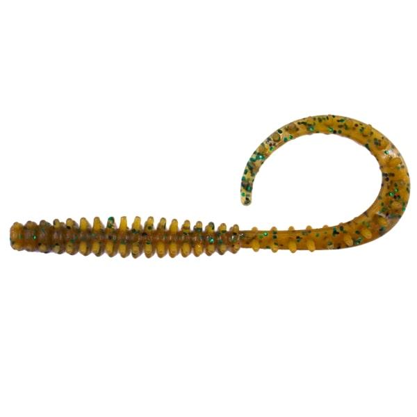 クレイジーオーシャン ワーム 海毛虫カーリーHF 2.8インチ #110 茶バチ