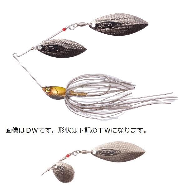OSP スピナーベイト バズベイト ハイピッチャーMAX 3/4oz TW スティールシャッドS51