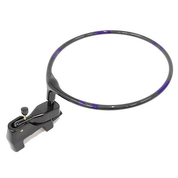 かちどき ヘラ万力 カーボン段巻玉置枠黒檀大砲万力セット(青)