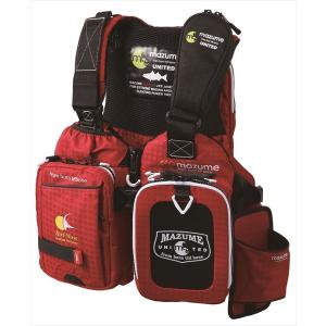 マズメ レッドムーンライフジャケット WOMAN&amp;JUNIOR フリー レッド ライフジャケット