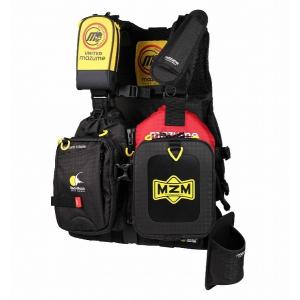 マズメ MZLJ−444 レッドムーンライフジャケット サーフSP ブラック ライフジャケット