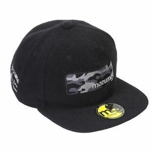 オレンジブルー 防寒帽子 FLAT CAP BOXカモ フリー