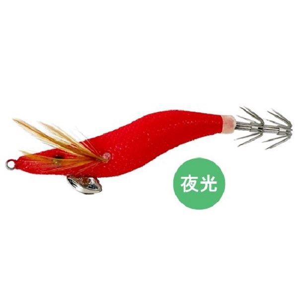 【ネコポス対象品】【訳あり】ヴァンガードジャパン エギ デスフォール出雲 2.5 R レッド夜光